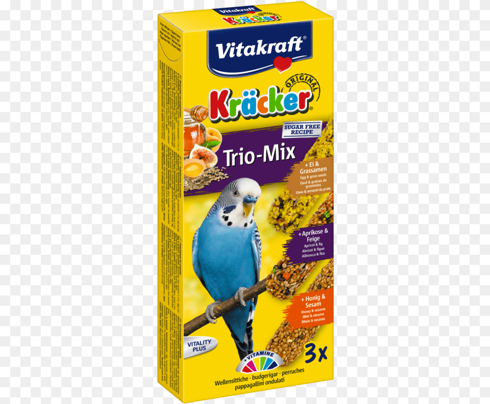 Trio Crackers With Eggs Fruit And Honey For Budgies, Animal, Bird, Parakeet, Parrot Png Image