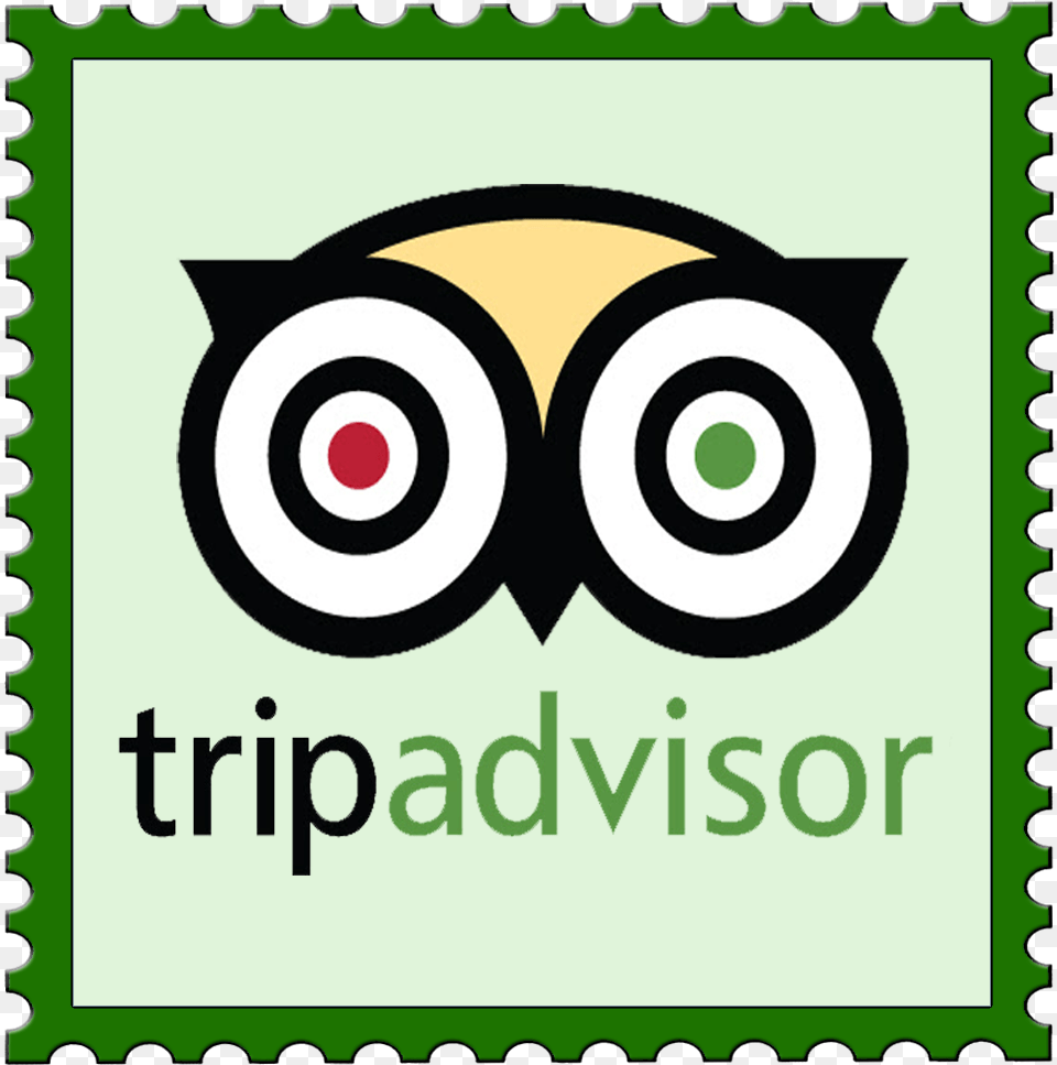 Trip Advisor Reviews Logo, Postage Stamp Png Image