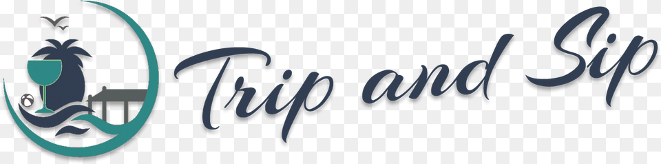 Trip And Sip Calligraphy, Text, Logo Free Transparent Png