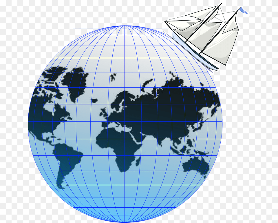 Trip Around The Globe, Sphere, Astronomy, Outer Space, Planet Png