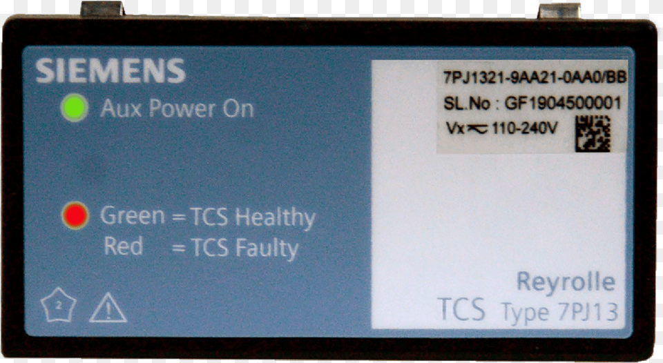 Trip Circuit Supervision Relay Reyrolle 7pj13 Trip Circuit Supervision Relay Siemens Png Image