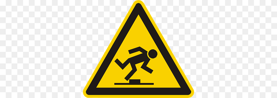 Trip Hazard Sign, Symbol, Road Sign Free Png Download
