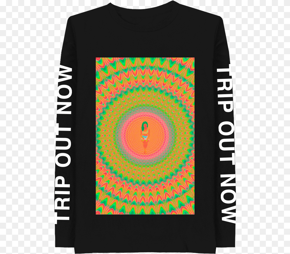 Trip Longsleeve Trip Digital Album Jhene Aiko Trip Cd, Clothing, Long Sleeve, Sleeve, T-shirt Png Image