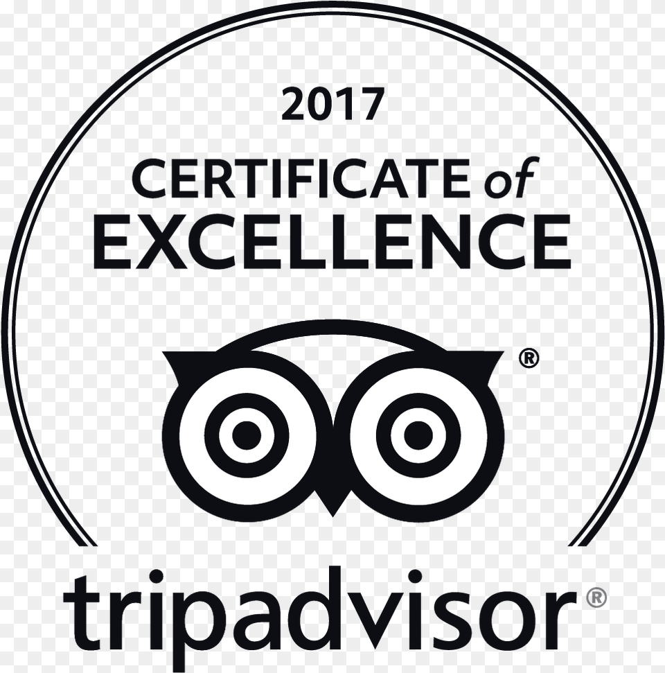 Tripadvisor Certificate Of Excellence 2018 White, Disk Png Image