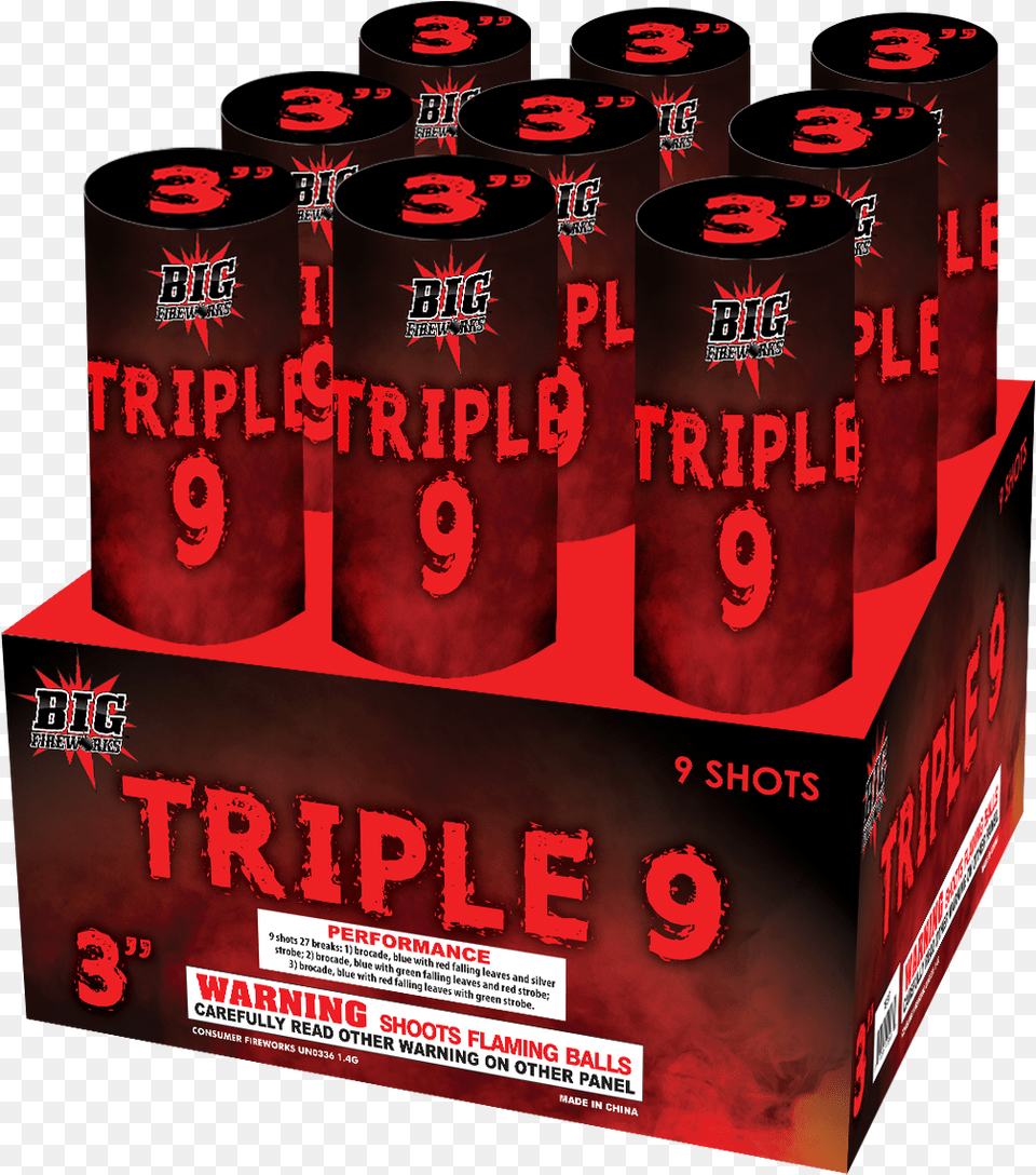 Triple 9title Triple Distilled Beverage, Weapon, Can, Tin, Tape Free Transparent Png