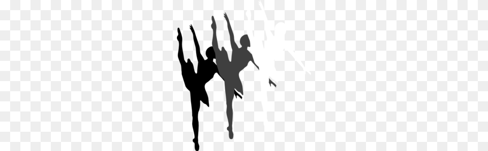 Triple Ballet Dancer Silhouette Clip Art, Ballerina, Dancing, Leisure Activities, Person Free Png