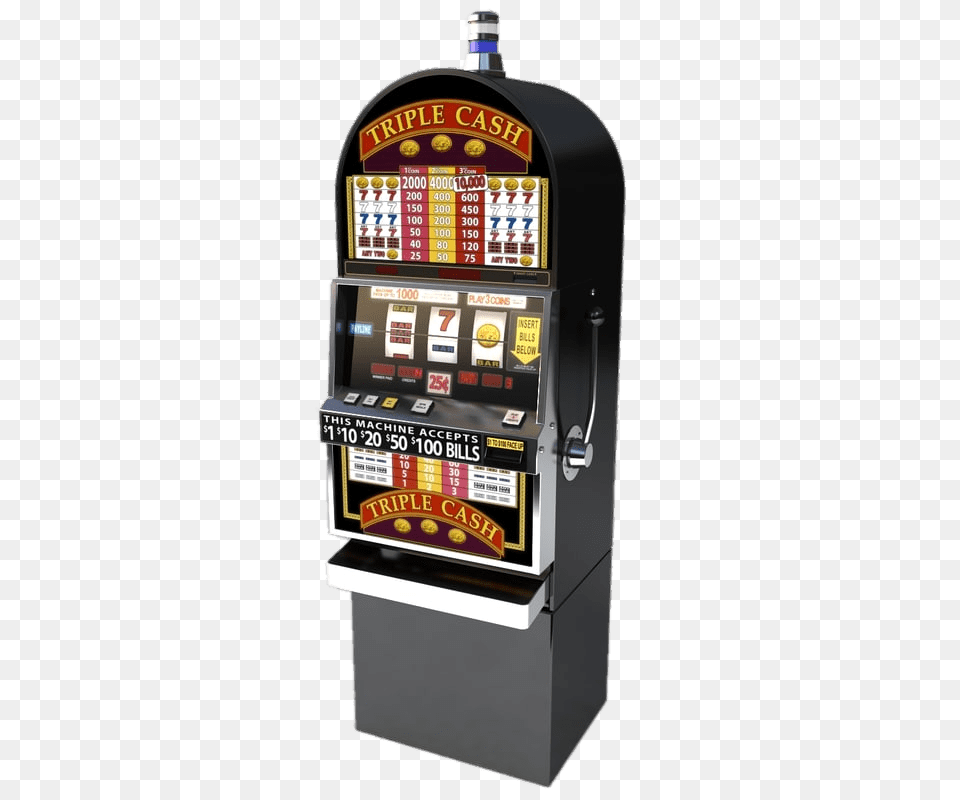 Triple Cash Slot Machine, Gambling, Game, Gas Pump, Pump Png