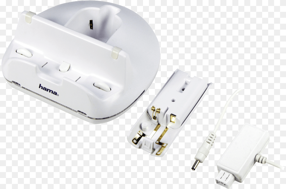 Triple Charger For Nintendo Wii U White Electronics, Adapter, Plug, Hot Tub, Tub Png Image