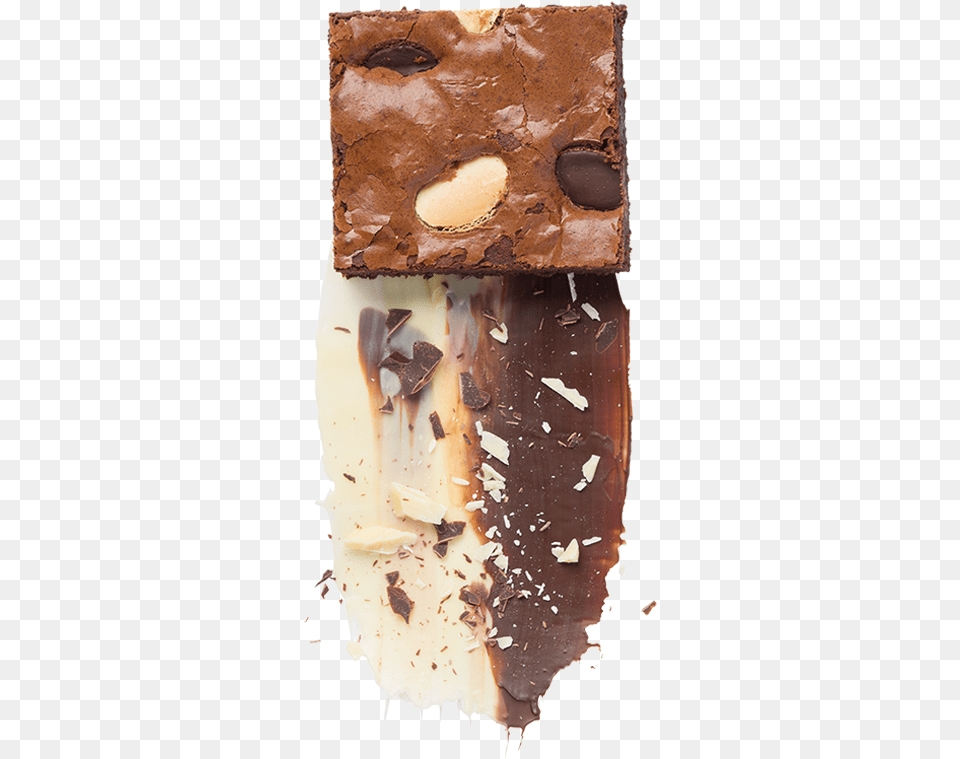 Triple Chocolate Brownie Fudge, Dessert, Food, Sweets, Cookie Png Image