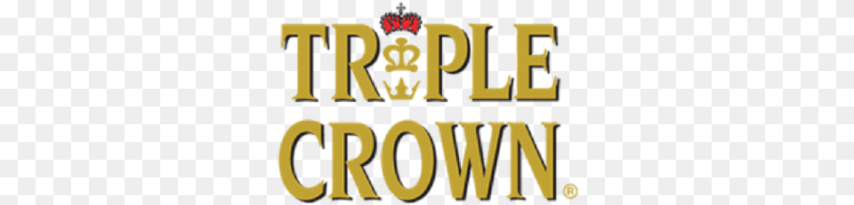 Triple Crown Logo Triple Crown Logo, Bulldozer, Machine, Text Free Png Download