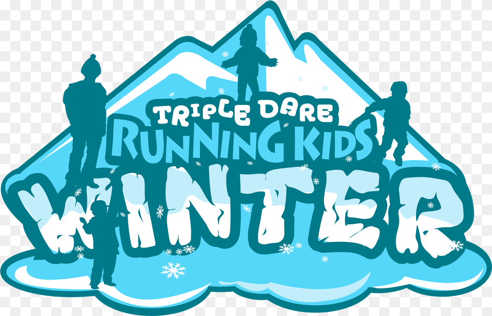 Triple Dare Running Kids Race Winter, Ice, Outdoors, Person, Nature Free Png