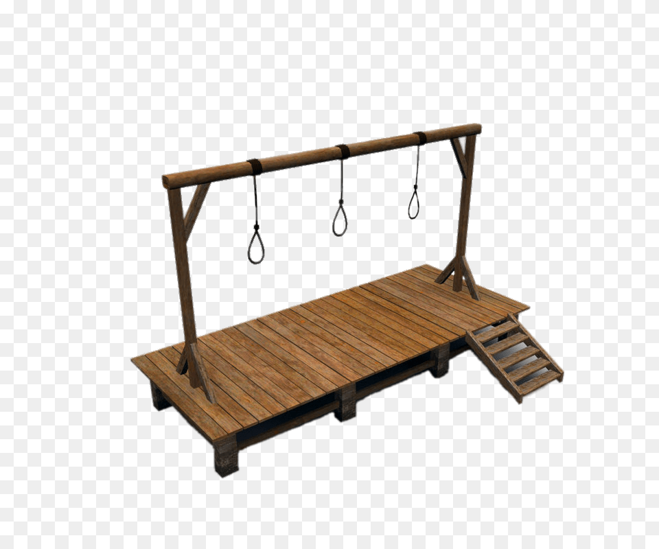 Triple Gallows, Wood, Swing, Toy, Arch Free Png Download