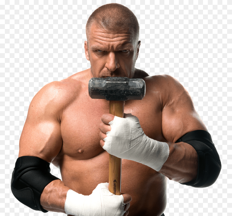Triple H Photo Triple H With Hammer, Adult, Person, Man, Male Free Transparent Png