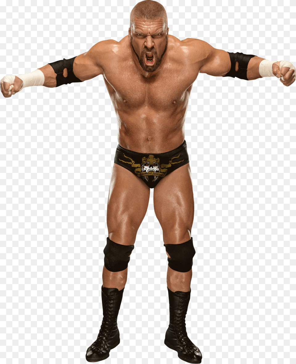 Triple H Transparent, Adult, Person, Man, Male Png