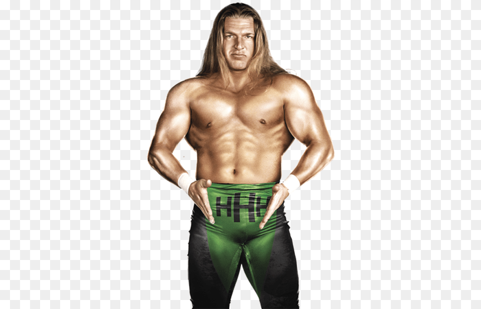 Triple H Triple H Attitude Era, Clothing, Spandex, Adult, Back Free Png