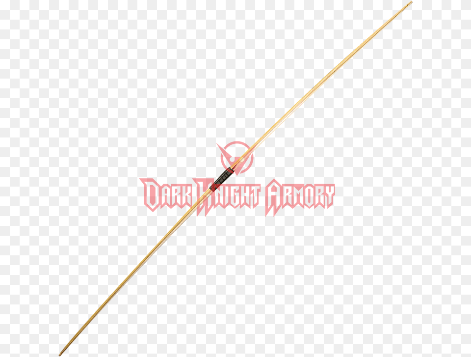 Triple Laminated Hickory Backed English Longbow, Bow, Weapon, Spear Free Png