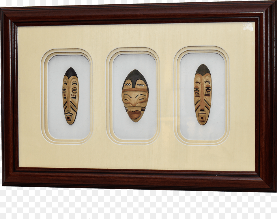 Triple Masks Laughing Mask Shadow Box Wood Free Transparent Png