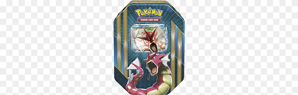 Triple Power Tin Pokemon Tin Box Gyarados, Book, Comics, Publication Free Png Download