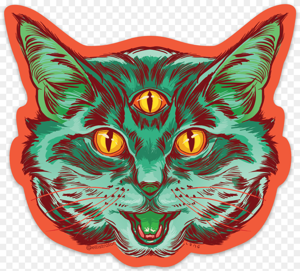 Triplicat Rendering, Animal, Cat, Mammal, Pet Free Transparent Png