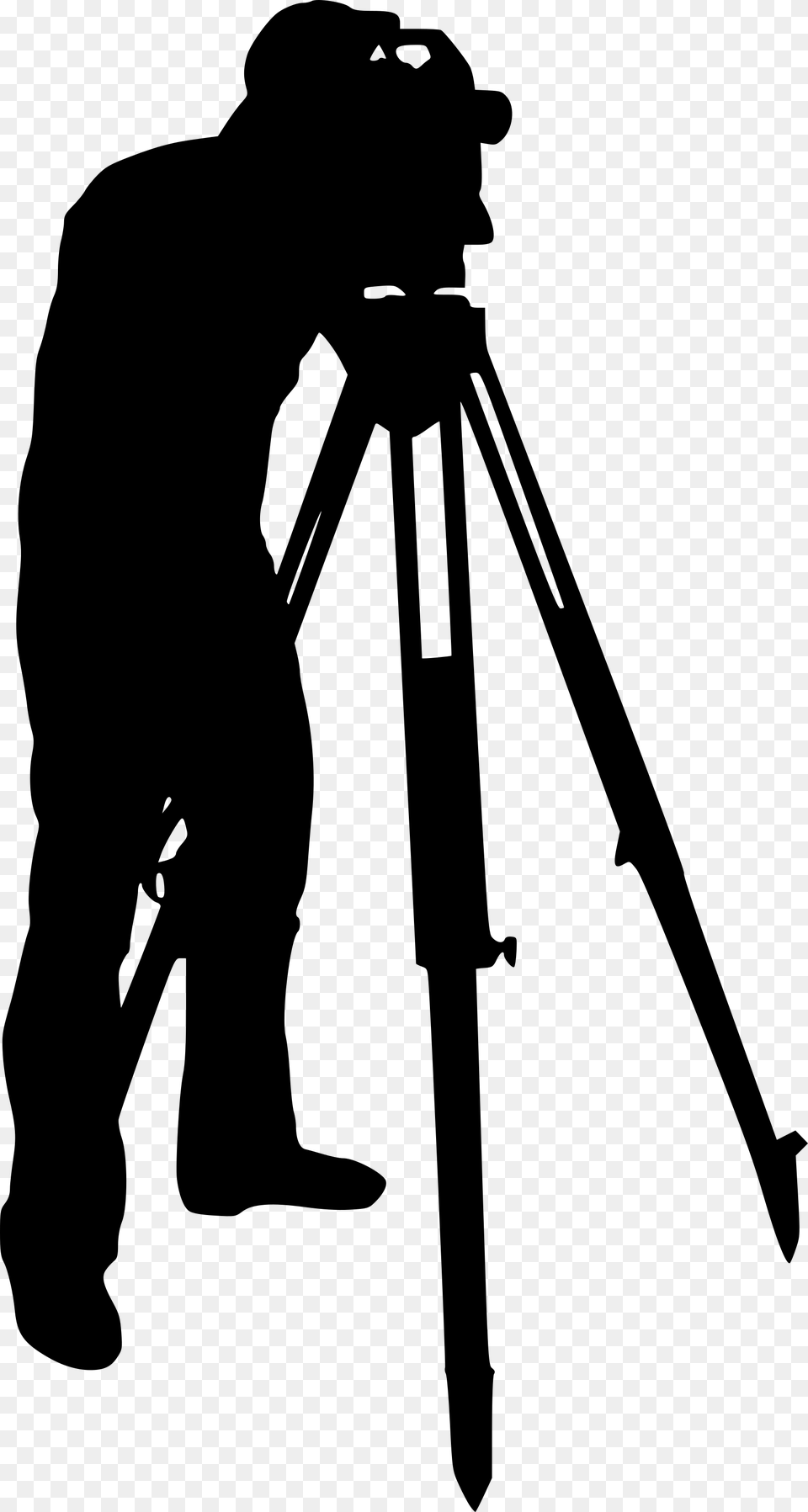 Tripod, Gray Png