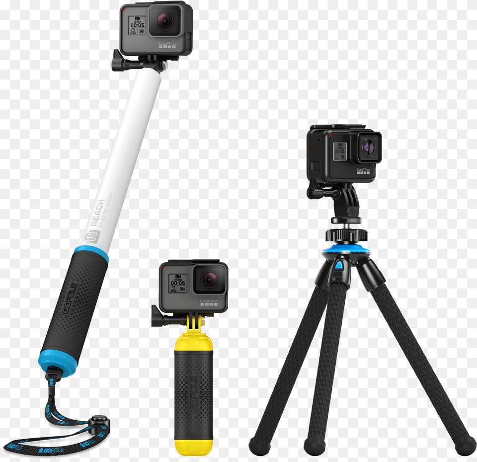 Tripod Gopro Pole, Camera, Electronics, Video Camera Free Transparent Png