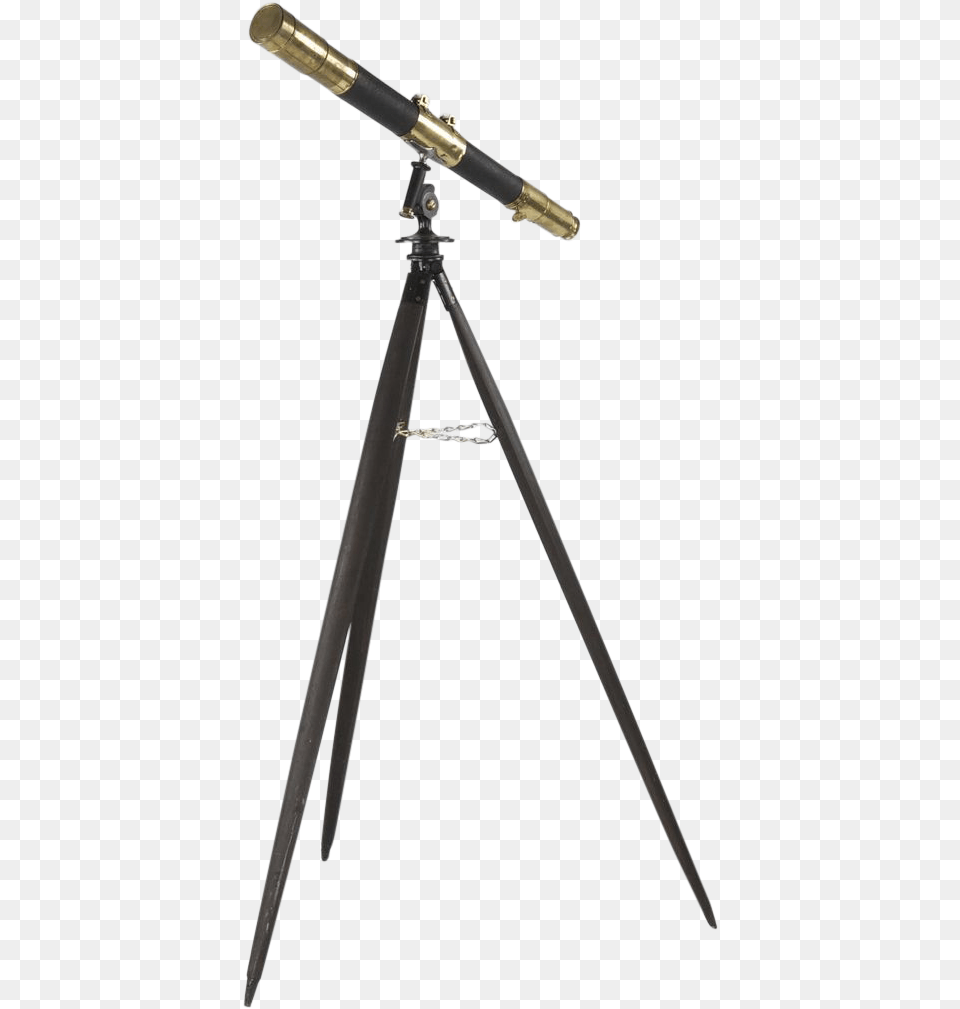 Tripod Old Telescopes Zoom Lens Galileo Telescope Background, Blade, Dagger, Knife, Weapon Free Transparent Png