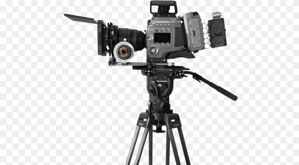 Tripod Video Cameras Movie Camera Film Camera With Tripod, Electronics, Video Camera, Gun, Weapon Free Transparent Png
