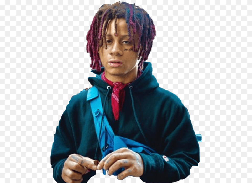 Trippieredd Freetoedit Trippie Redd Wallpaper Hd, Portrait, Photography, Person, Face Free Png