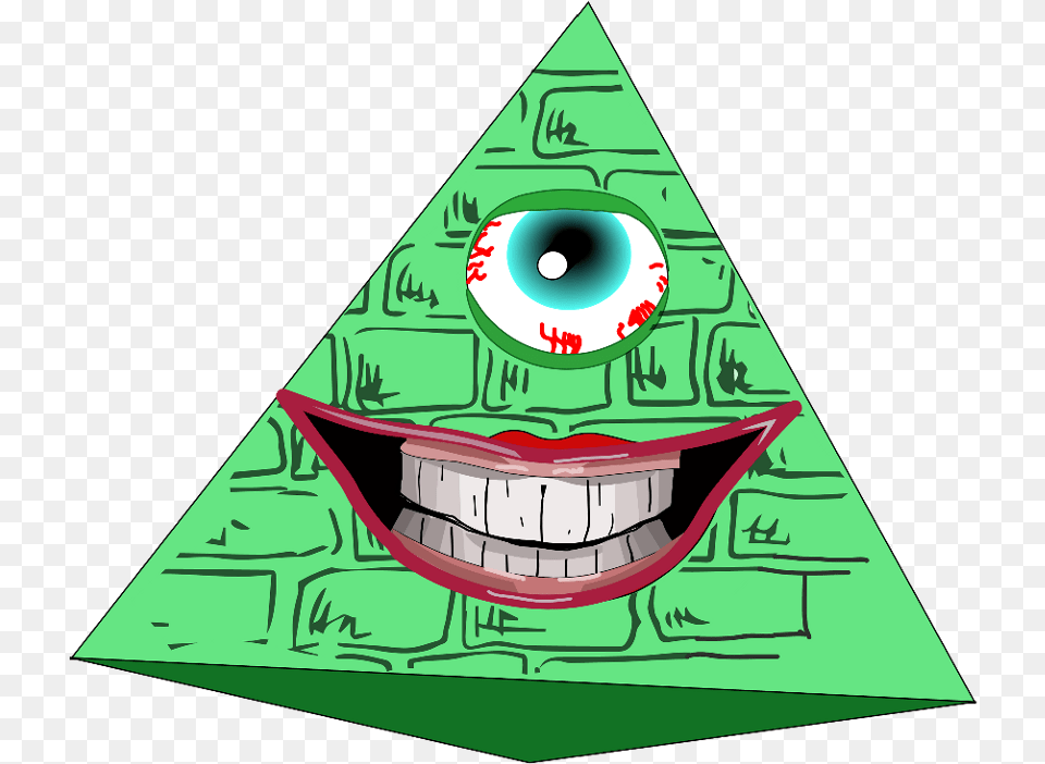 Trippy Illuminati, Triangle Free Png