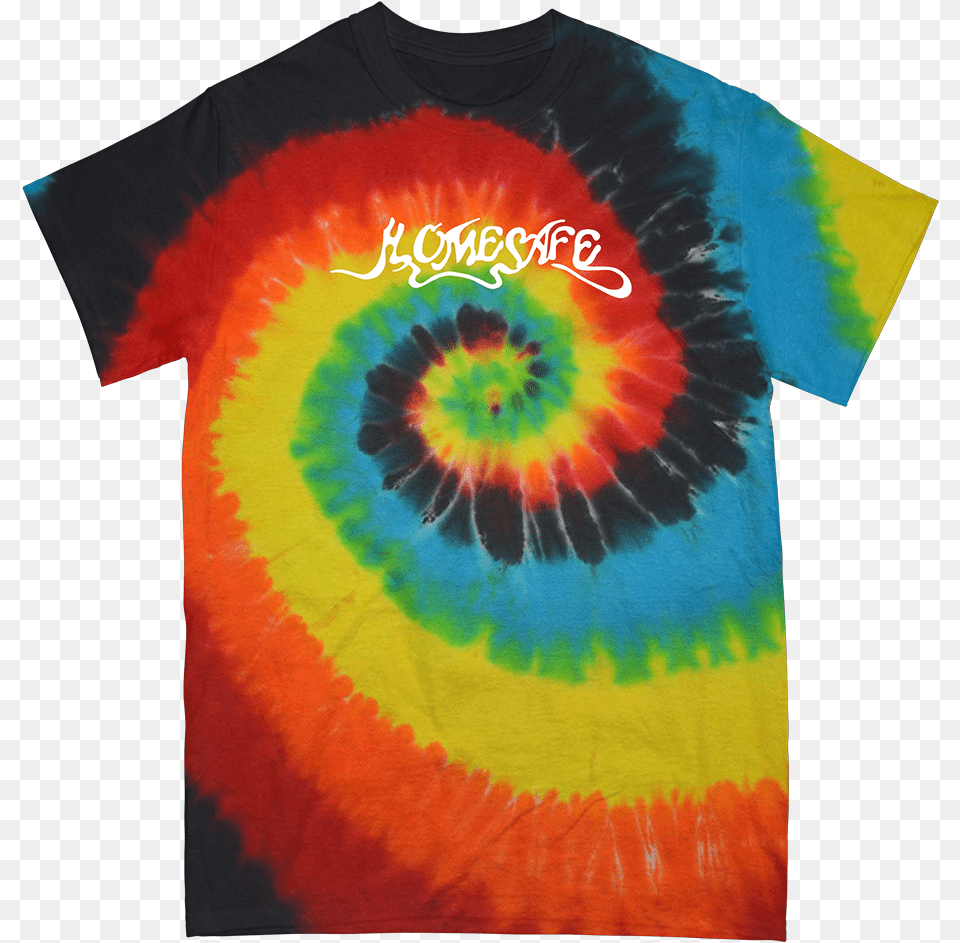 Trippy Tee Rainbow T Shirt, Dye, Clothing, T-shirt, Person Free Png Download