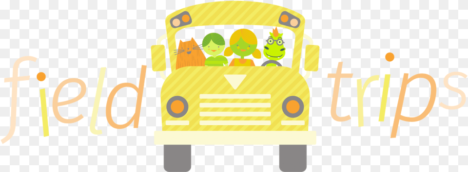 Trips Children S Museum Cartoon Field Trip Museum, Bus, Transportation, Vehicle, School Bus Png