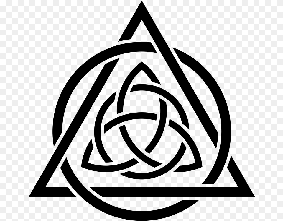 Triquetra, Gray Free Png