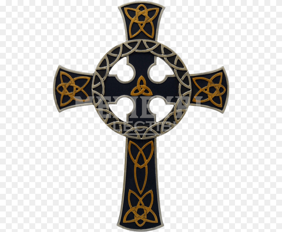 Triquetra Celtic Cross Medieval Cross, Symbol Free Png