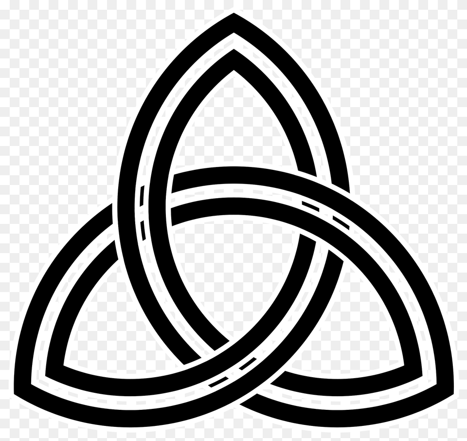 Triquetra Double Concentric Clipart, Symbol Png