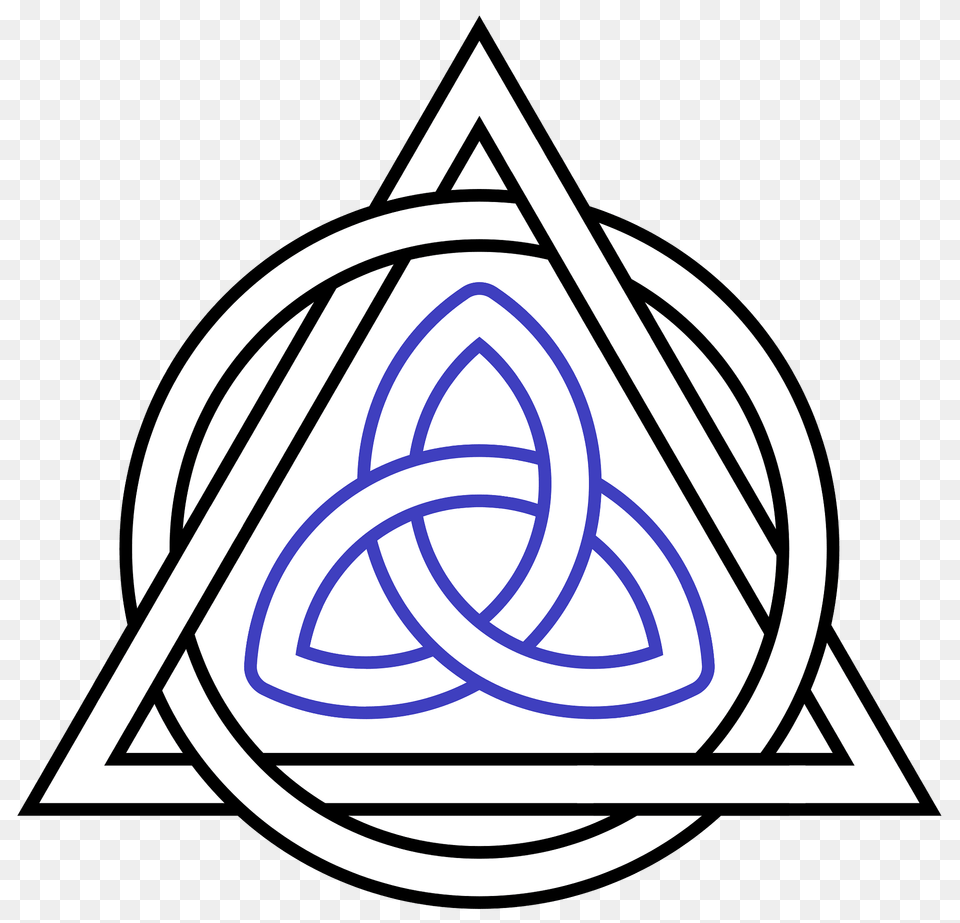 Triquetra Interlaced Triangle Circle Clipart, Symbol Free Png