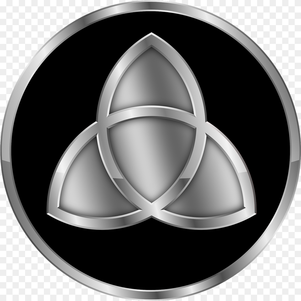 Triquetra Trinity Symbol Triquetra, Emblem, Ammunition, Grenade, Weapon Free Png Download