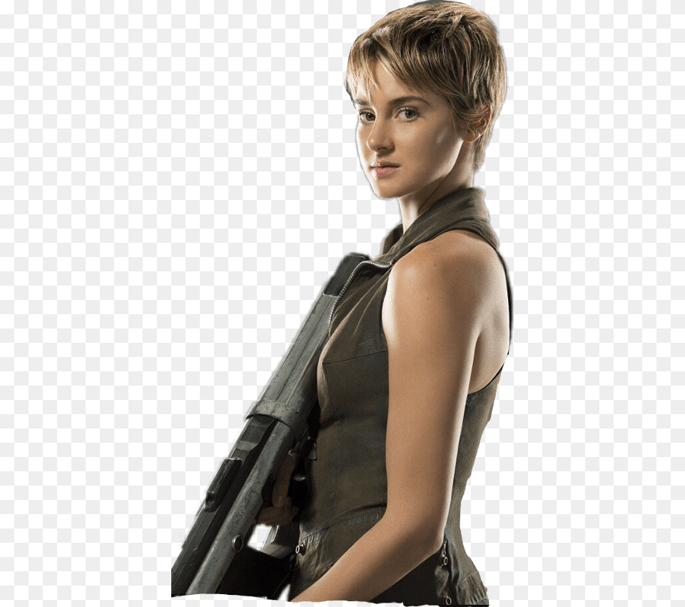 Tris Prior Freetoedit Photo Shoot, Weapon, Rifle, Firearm, Gun Free Png