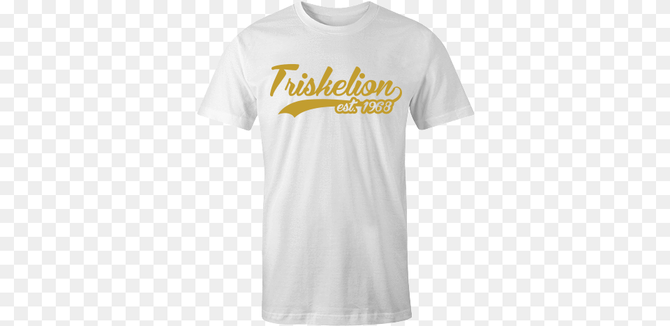 Triskelion Swash White Cotton Shirt Active Shirt, Clothing, T-shirt Free Transparent Png