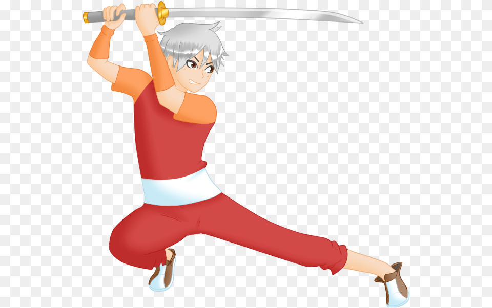 Tristam By Izumi Nyu D9etus2 Cartoon, Adult, Weapon, Sword, Person Png