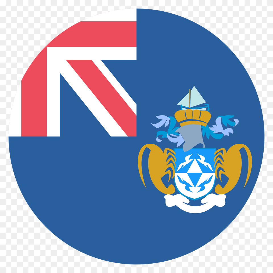 Tristan Da Cunha Flag Emoji Clipart, Logo, Badge, Symbol Free Png