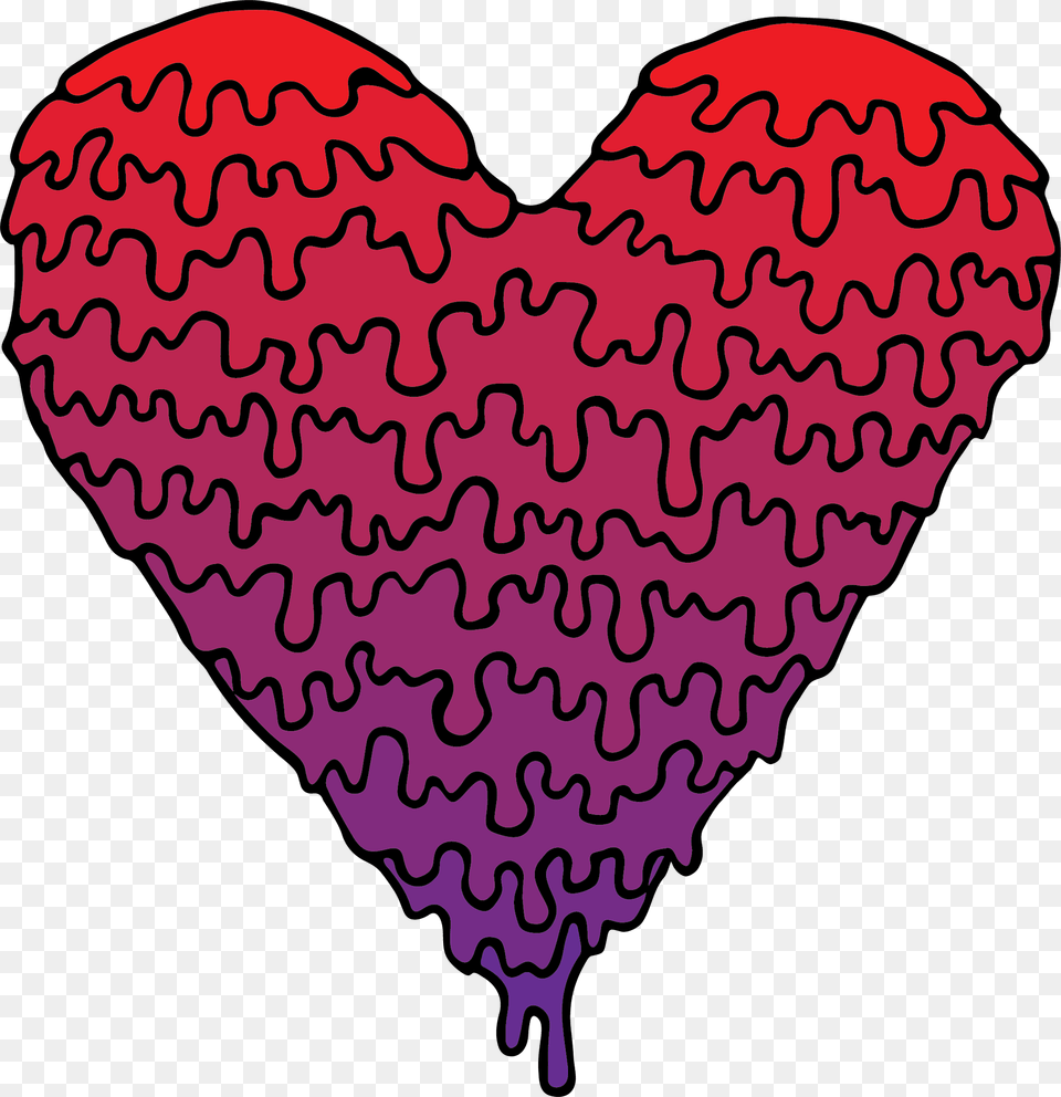 Tristan Racine Messy Heart Dripping Heart, Birthday Cake, Cake, Cream, Dessert Free Transparent Png