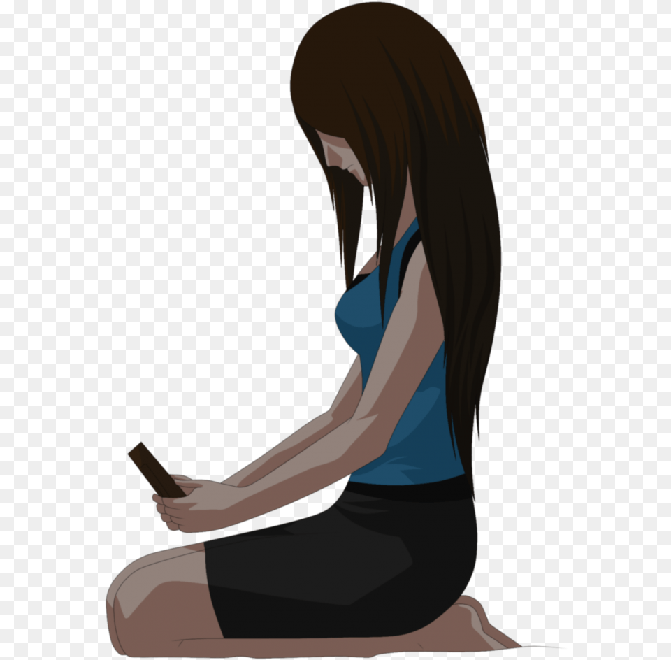 Triste Photo Triste4 Zps9ddee1dc Sitting, Kneeling, Person, Adult, Female Free Png