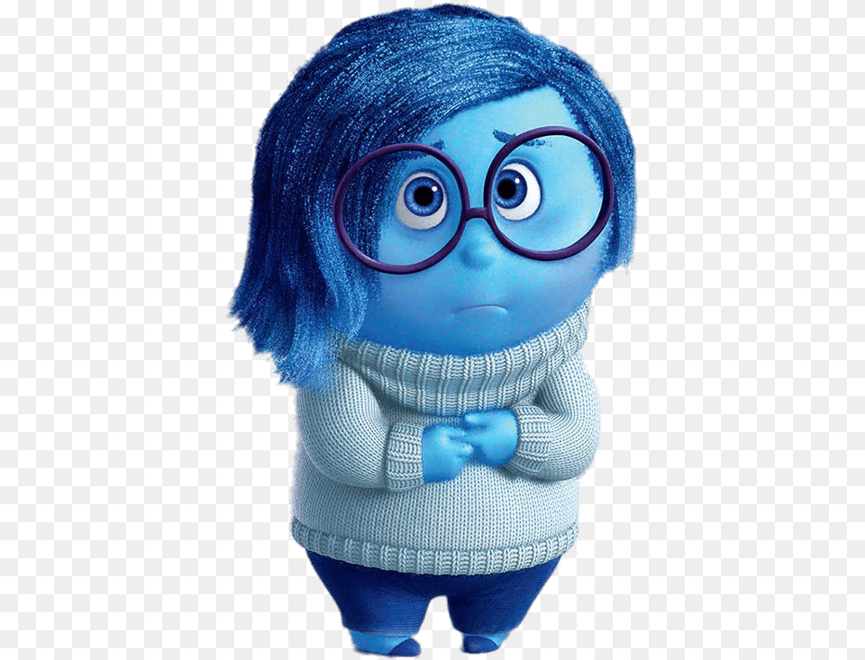 Tristeza Manos Apretadas Sadness Inside Out Characters, Accessories, Sunglasses, Baby, Person Png Image