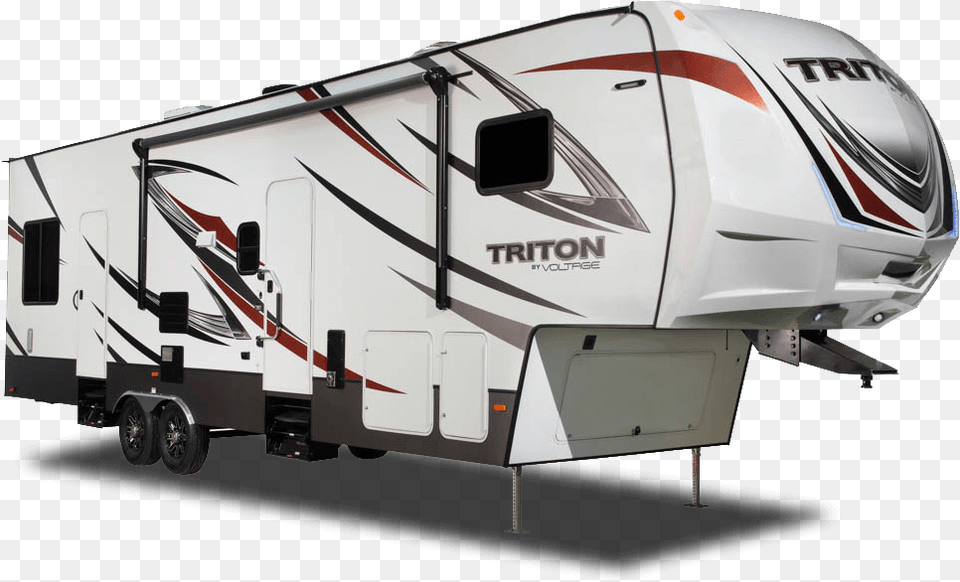 Triton Toy Hauler By Voltage Coachmen Toy Hauler 5th Wheel, Caravan, Rv, Transportation, Van Free Transparent Png