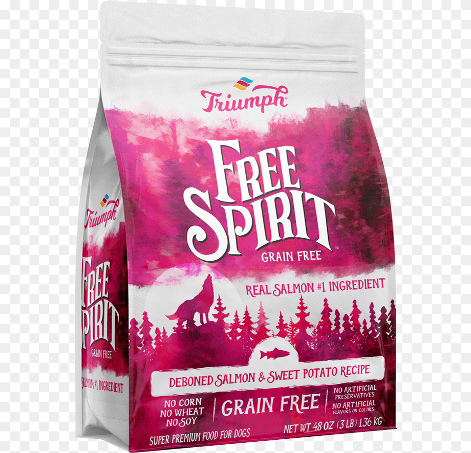 Triumph Dog Spirit Salmonsweetpotatorecipe, Advertisement, Book, Powder, Publication Free Transparent Png