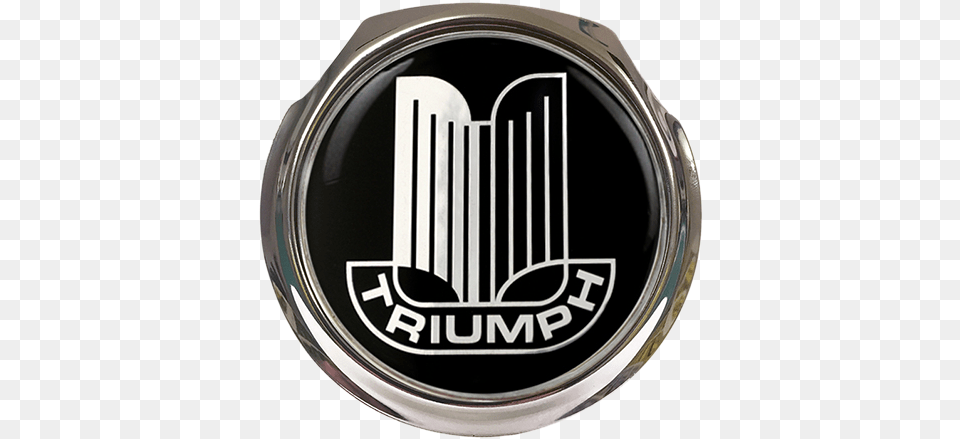 Triumph Standard Grille Logo Car Badge With Fixings Triumph Car Badge, Emblem, Symbol, Blade, Razor Free Png