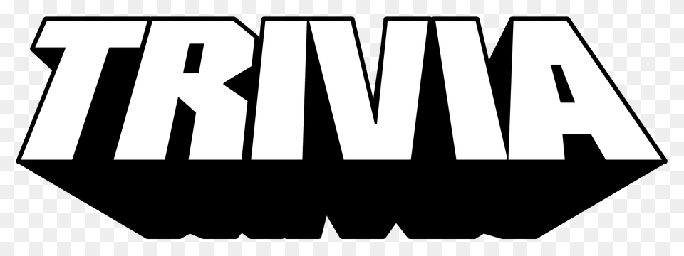 Trivia, Logo, Stencil, Text Png Image