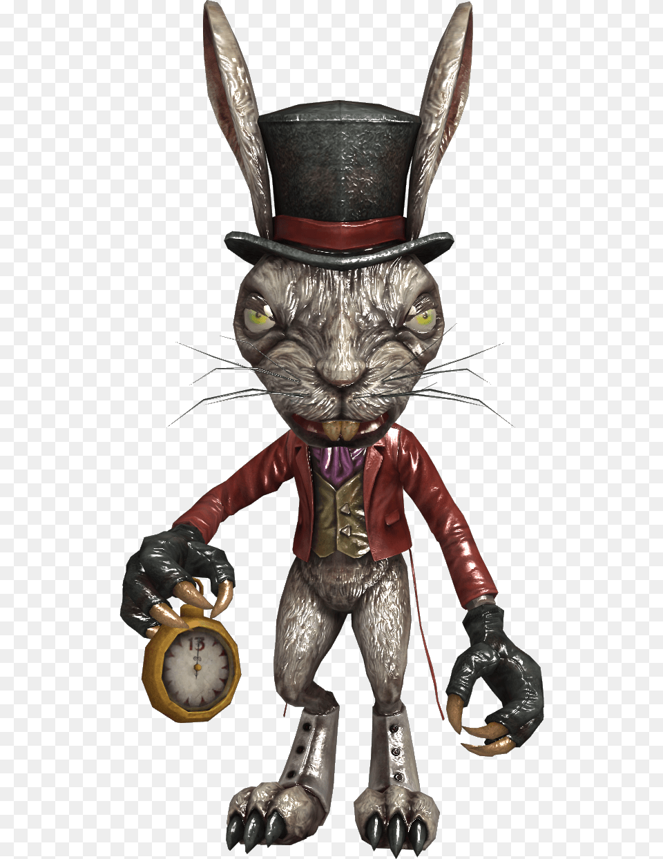 Trivia Alice Madness Returns White Rabbit, Glove, Clothing, Alien, Person Free Png