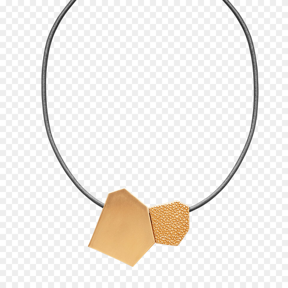 Trixie In A Shape Leather Necklace Gold Plating, Accessories, Jewelry, Pendant Free Png