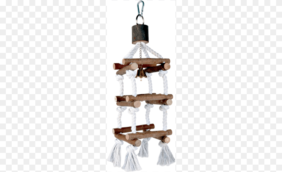 Trixie Natwood Ladder With Rope And 12 Rungs Trixie 5886 Natural Living Tower With Ropes 34 Cm Png